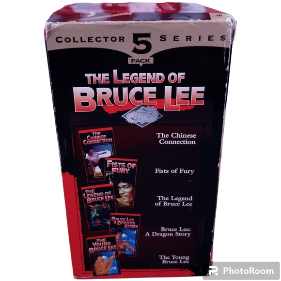 Legend of Bruce Lee Collector Series VHS Set 4/5 Sealed | Kung Fu Movie Lot - Picture 2 of 14